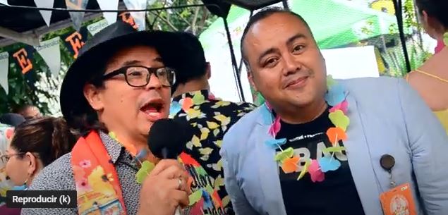  David Zapata en Totiados de la risa, programa de humor en la  televisión