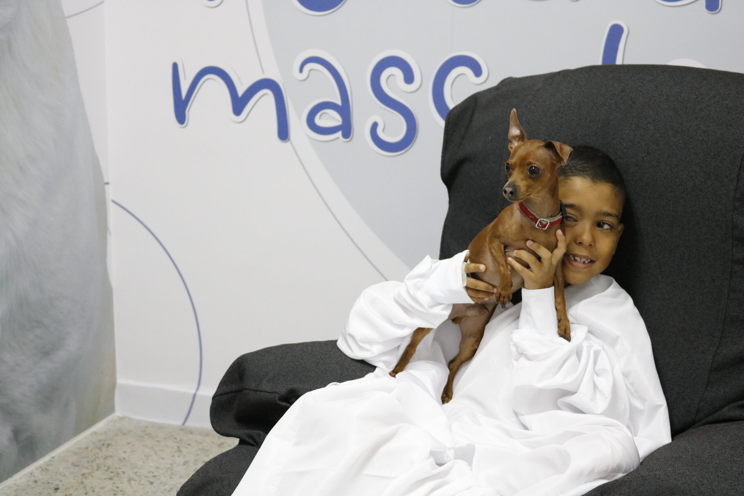  En  Bello, crean zona especial para que los pacientes hospitalizados reciban la visita de sus mascotas