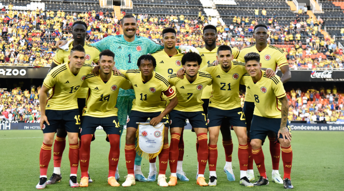  Colombia gana 1 – 0 a la selección de  Irak
