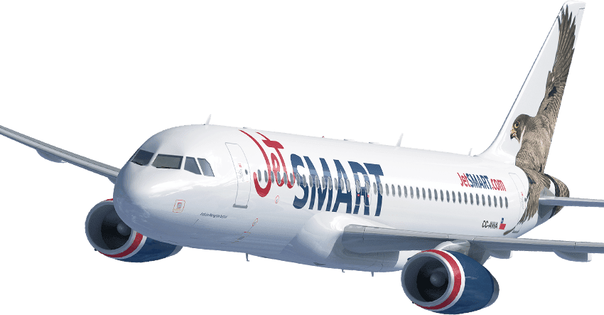  La aerolínea lowcost Jetsmart y sus vuelos en Colombia