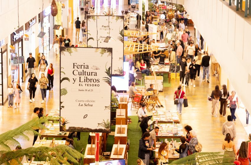  Feria Cultura y Libros El Tesoro, celebrando los 350 años de Medellín.